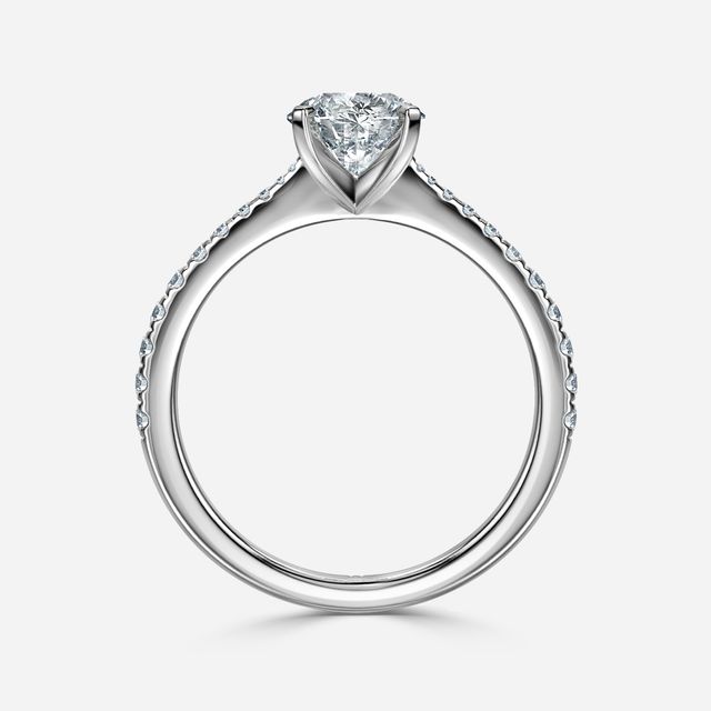 Firefly Platinum Engagement Ring