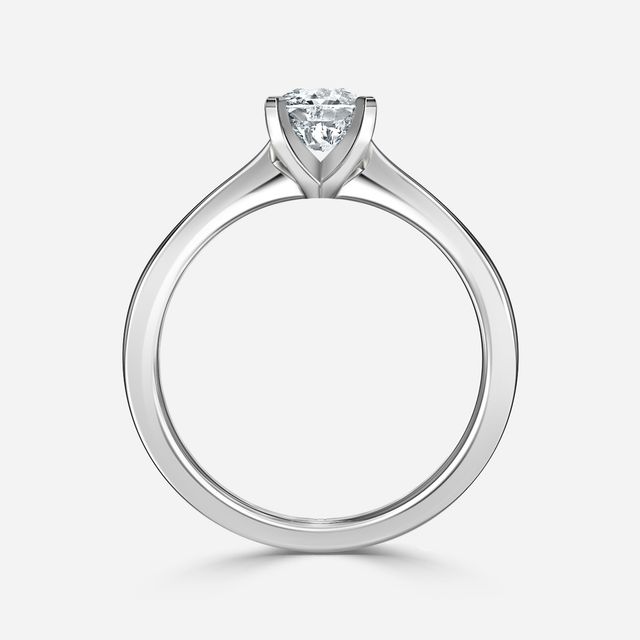Firefly Platinum Solitaire Engagement Ring