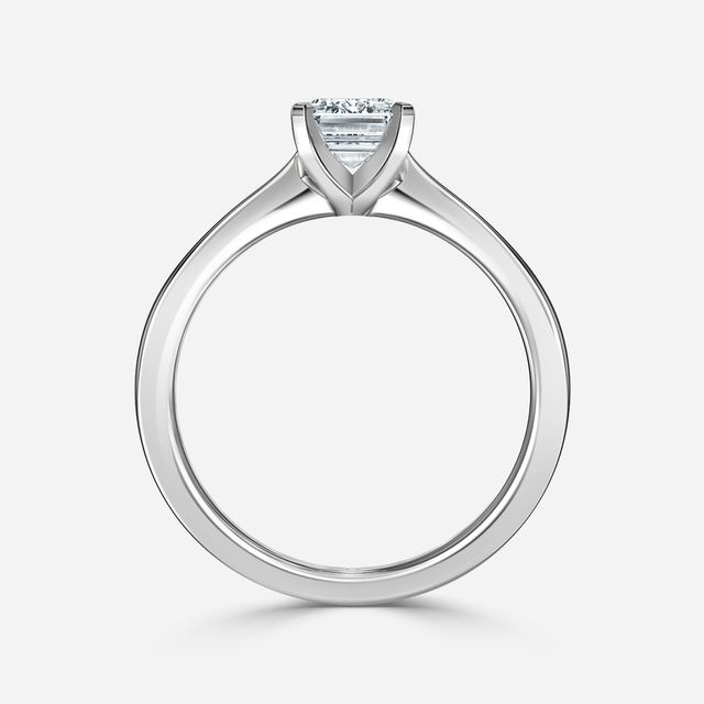 Firefly Platinum Solitaire Engagement Ring
