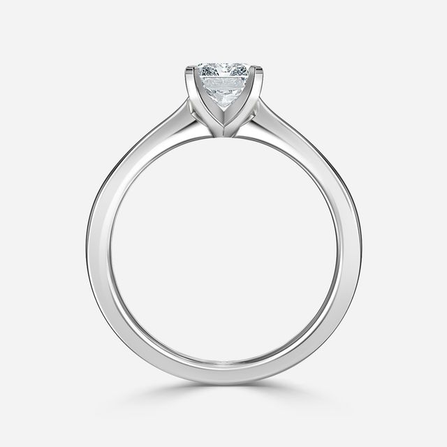 Firefly Platinum Solitaire Engagement Ring