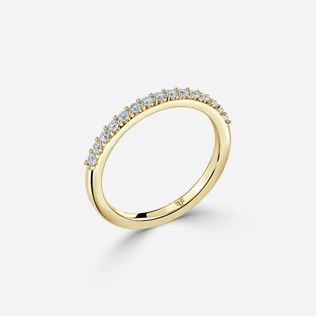 Vaze 1.70mm Wedding Ring In Yellow Gold