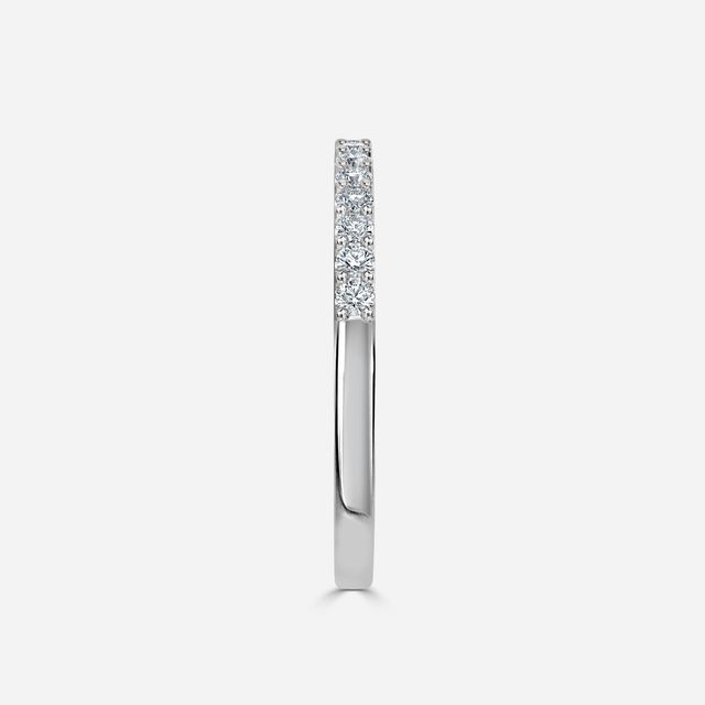 Vaze 1.70mm Wedding Ring In White Gold