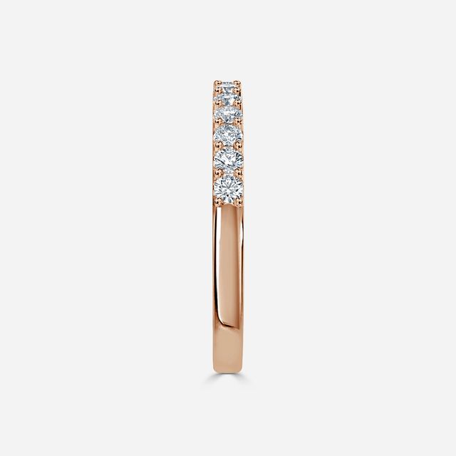 Vaze 2.00mm Wedding Ring In Rose Gold