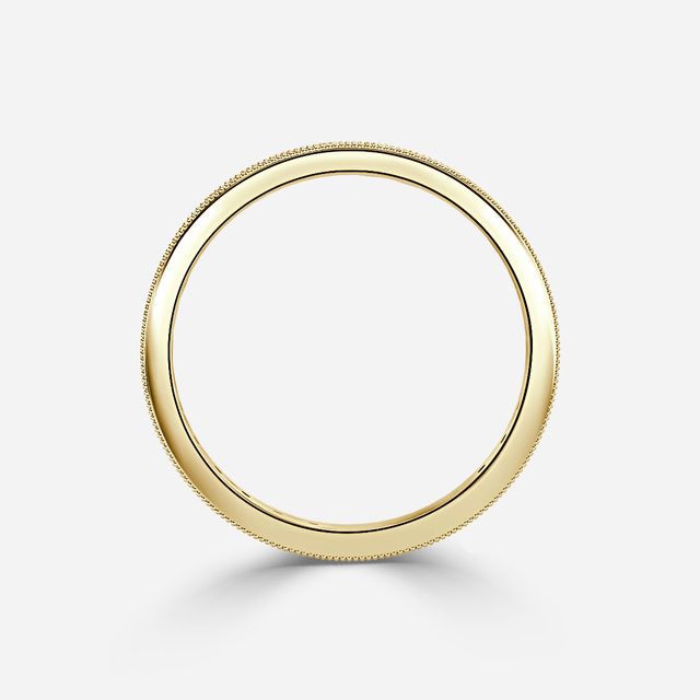 Cecily Wedding Ring In Yellow Gold