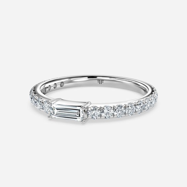 Amelie Wedding Ring In White Gold- 2.00mm
