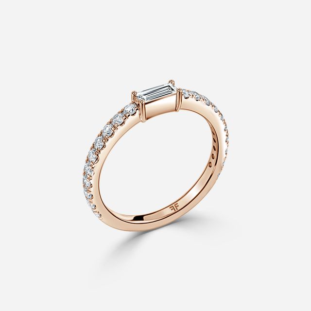 Amelie Wedding Ring In Rose Gold- 2.00mm