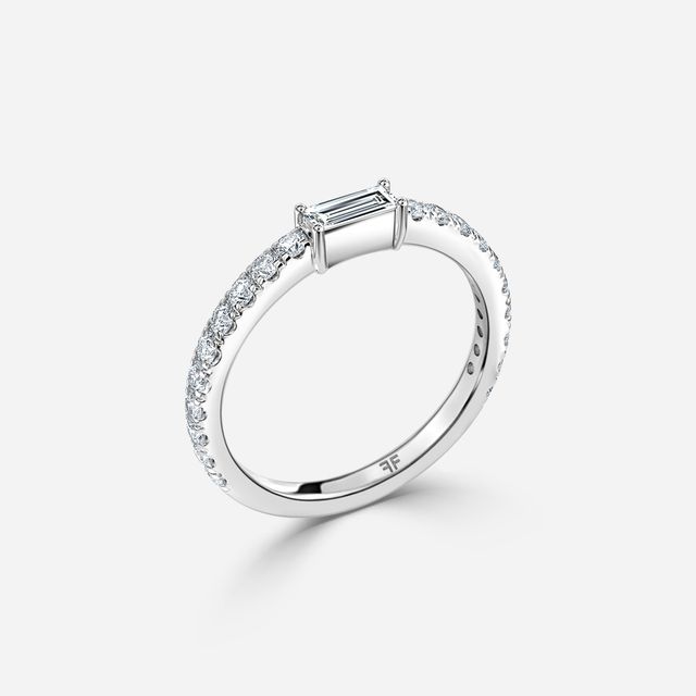 Amelie Wedding Ring In White Gold- 2.00mm