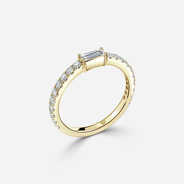 Amelie Wedding Ring In Yellow Gold- 2.00mm