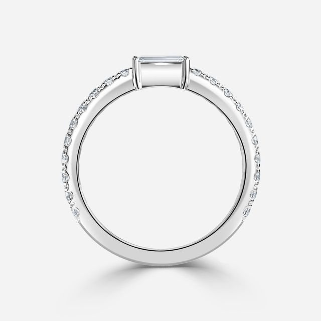 Amelie Wedding Ring In White Gold- 2.00mm