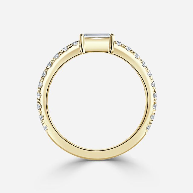 Amelie Wedding Ring In Yellow Gold- 2.00mm