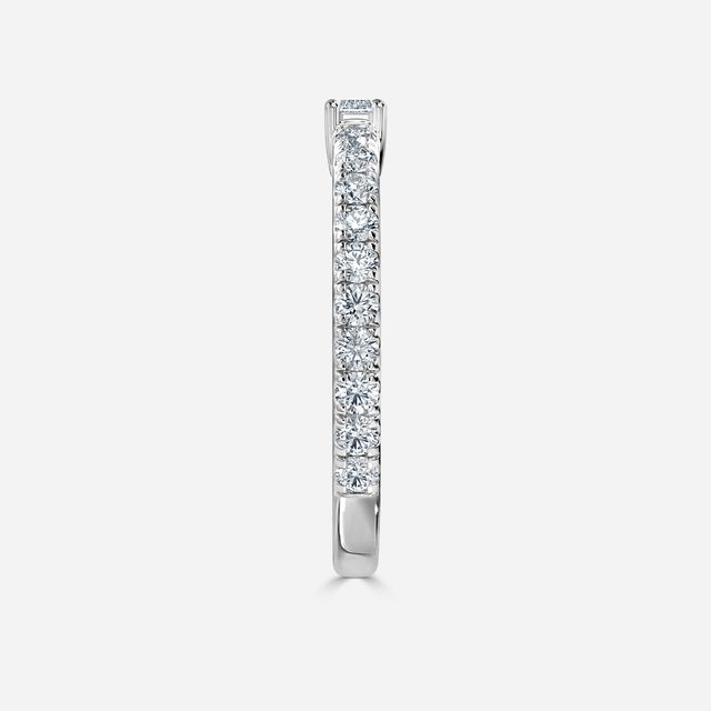 Amelie Wedding Ring In White Gold- 2.00mm