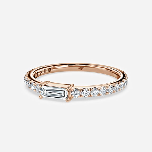 Amelie Wedding Ring In Rose Gold- 1.70mm