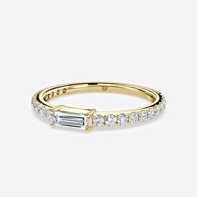 Amelie Wedding Ring In Yellow Gold- 1.70mm