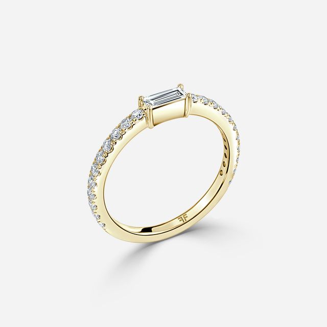 Amelie Wedding Ring In Yellow Gold- 1.70mm