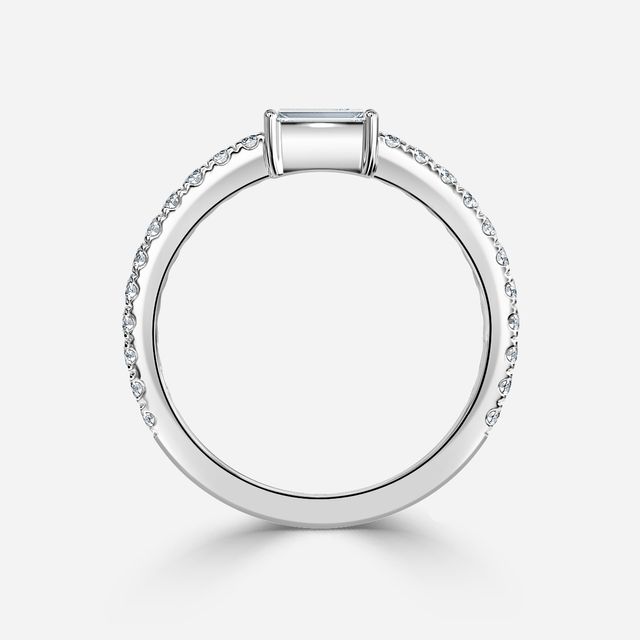 Amelie Wedding Ring In White Gold- 1.70mm