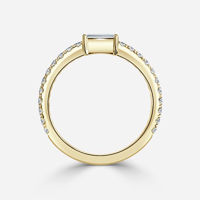 Amelie Wedding Ring In Yellow Gold- 1.70mm