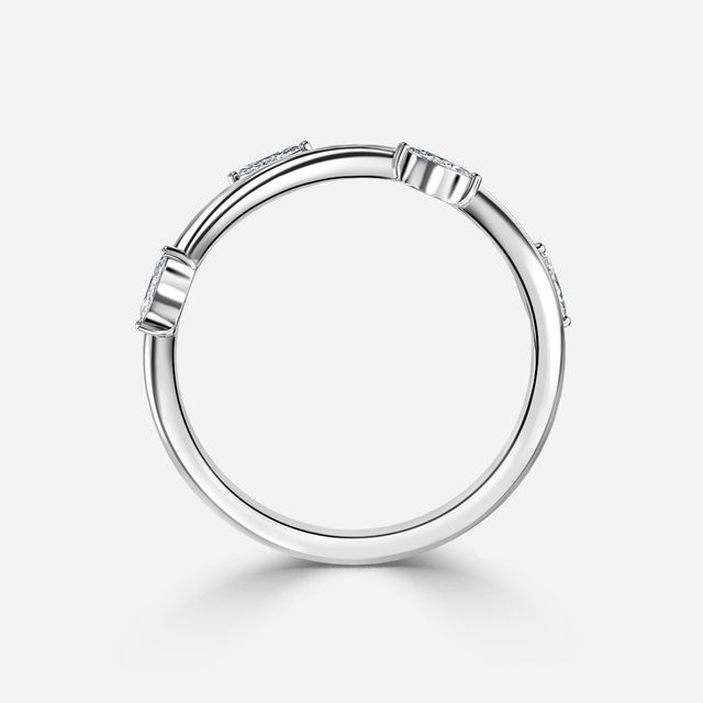 Tiare Wedding Ring In Platinum