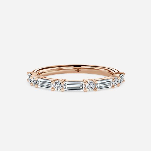 Linnia Wedding Ring In Rose Gold