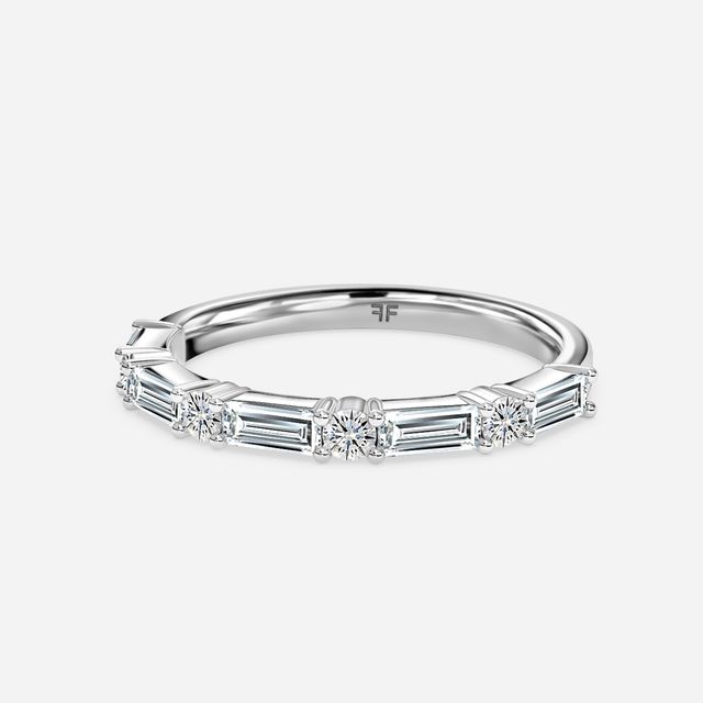 Linnia Wedding Ring In White Gold