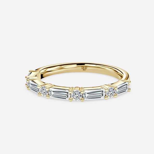 Linnia Wedding Ring In Yellow Gold