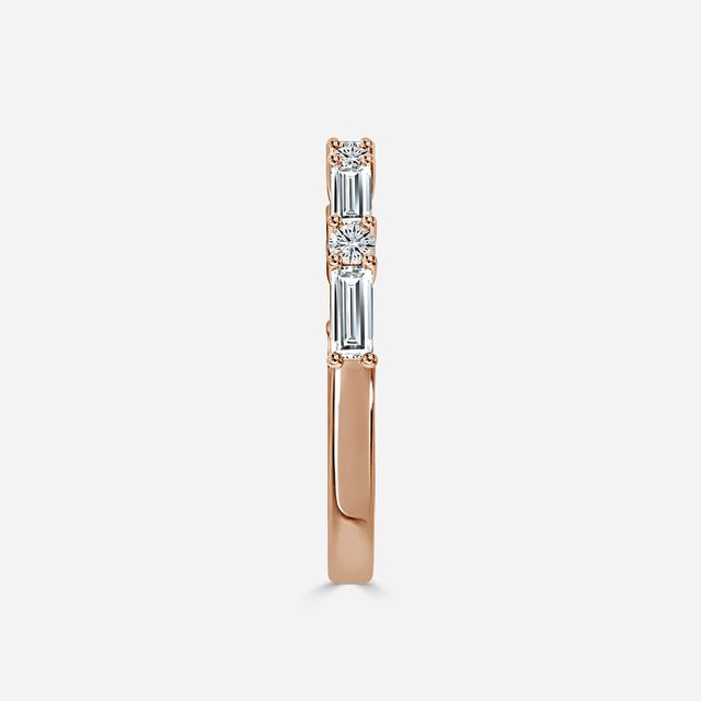 Linnia Wedding Ring In Rose Gold