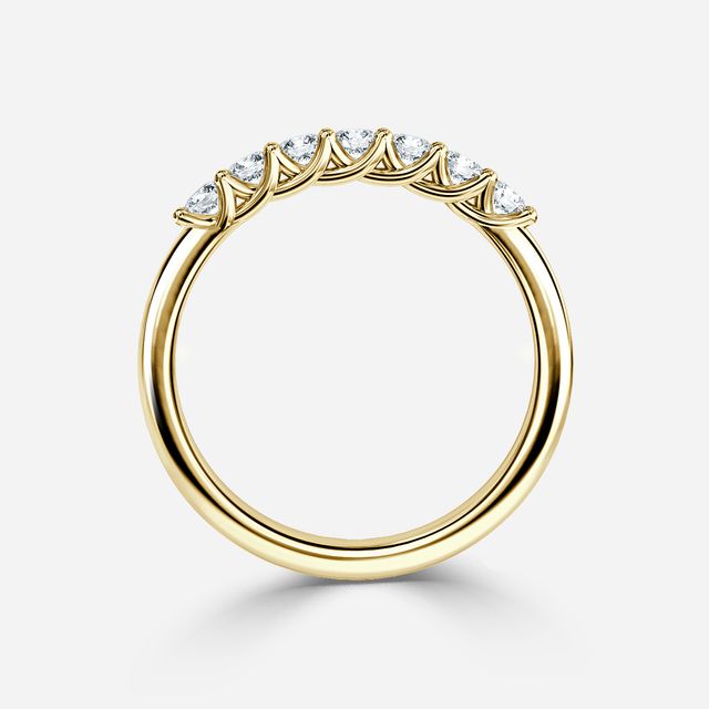 Nour 2.00mm Wedding Ring In Yellow Gold