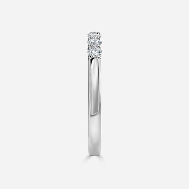 Nour 2.00mm Wedding Ring In White Gold