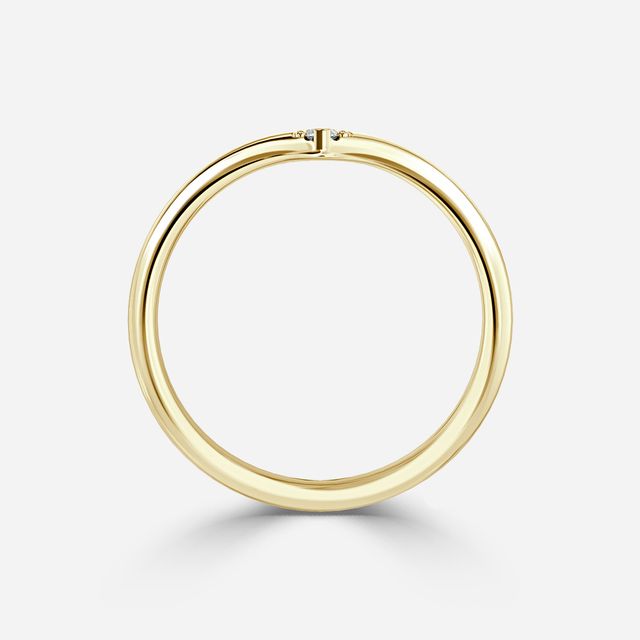 Cleo Wedding Ring In Yellow Gold