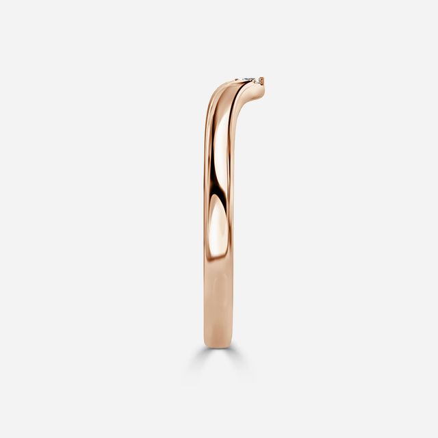 Cleo Wedding Ring In Rose Gold