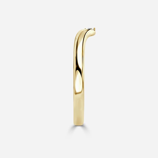 Cleo Wedding Ring In Yellow Gold