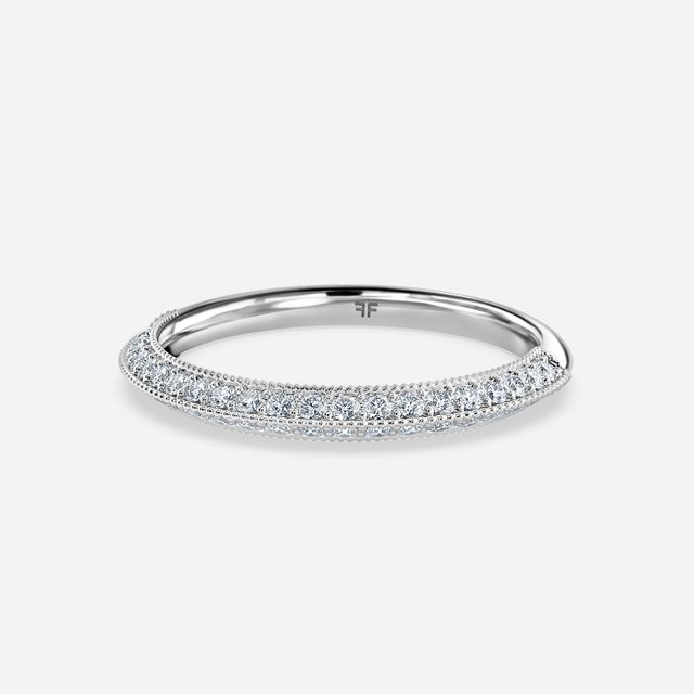 Aubri Wedding Ring In White Gold