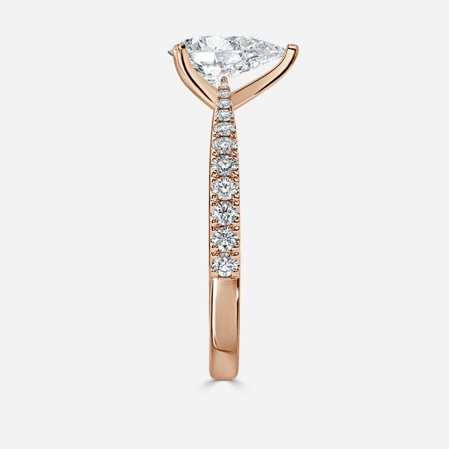 Firefly Rose Gold Engagement Ring