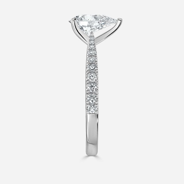 Firefly Platinum Engagement Ring