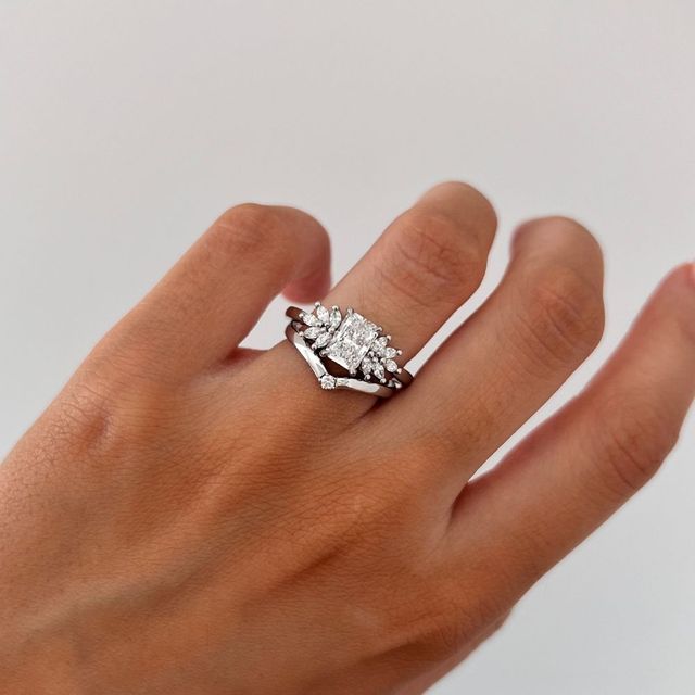 Cleo Wedding Ring In Platinum