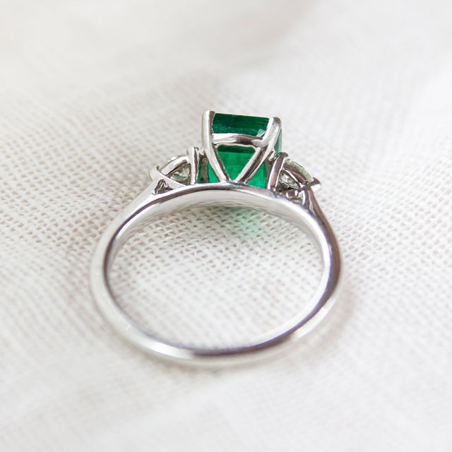 Pear Emerald Trilogy 1.80ct