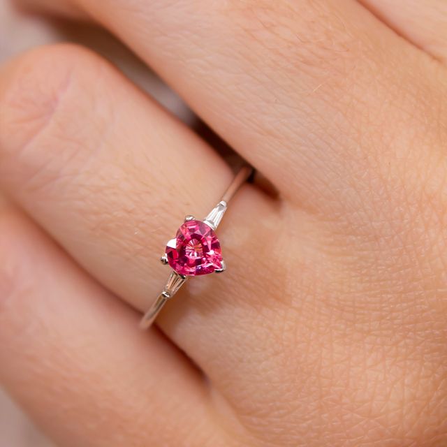 Heart Shape Spinel 0.60ct