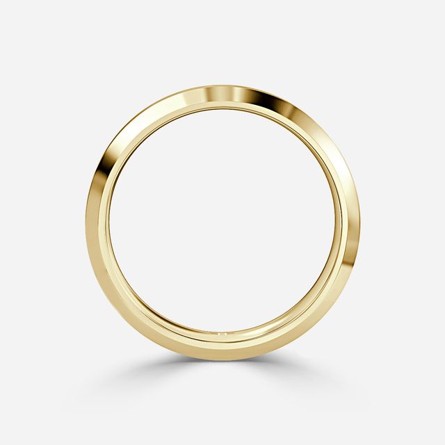 Maverick- Gents 5mm Yellow Gold Wedding Ring