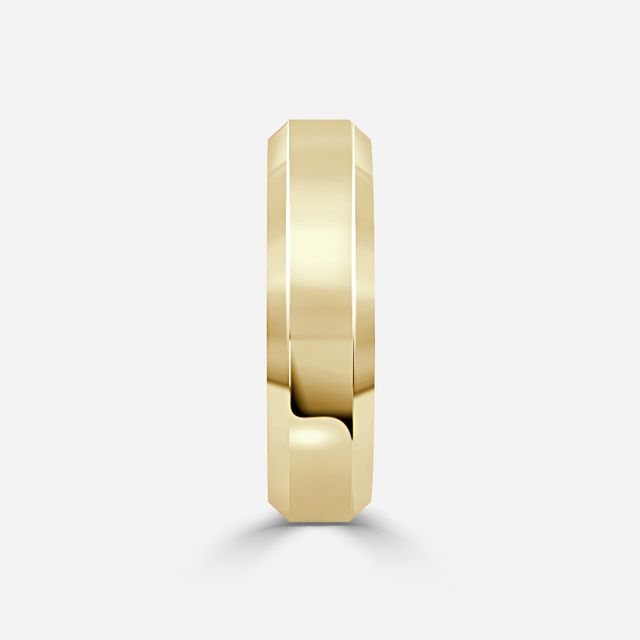 Maverick- Gents 5mm Yellow Gold Wedding Ring