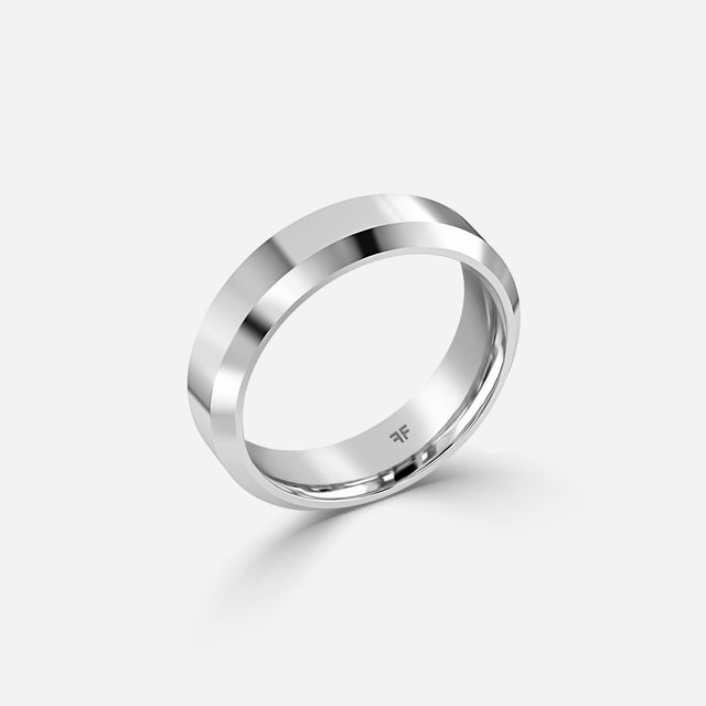 Gents 6mm Platinum Wedding Ring