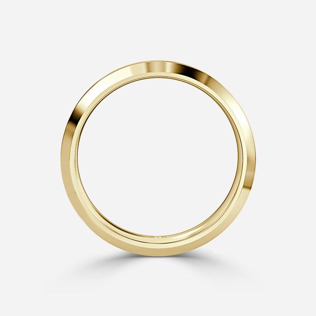 Gents 6mm Yellow Gold Wedding Ring