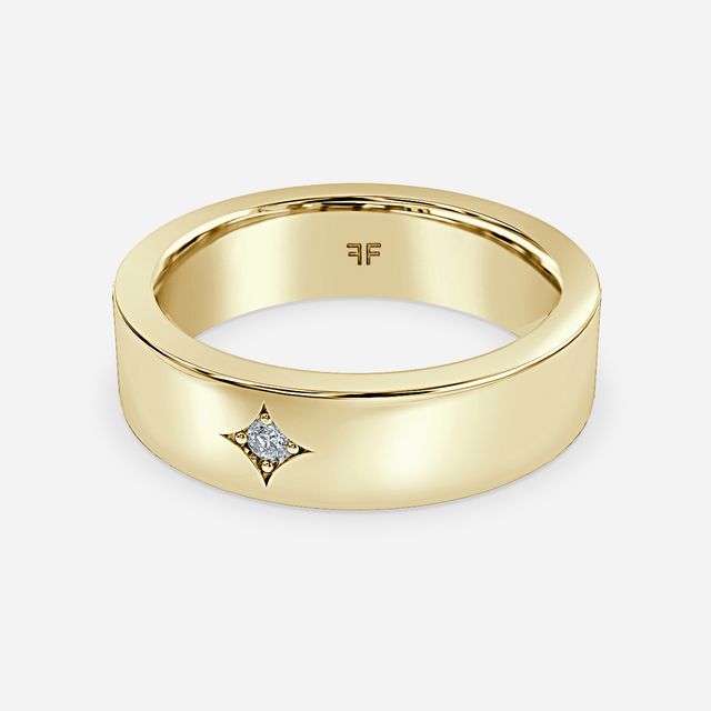 Oliver 5mm Yellow Gold Wedding Ring