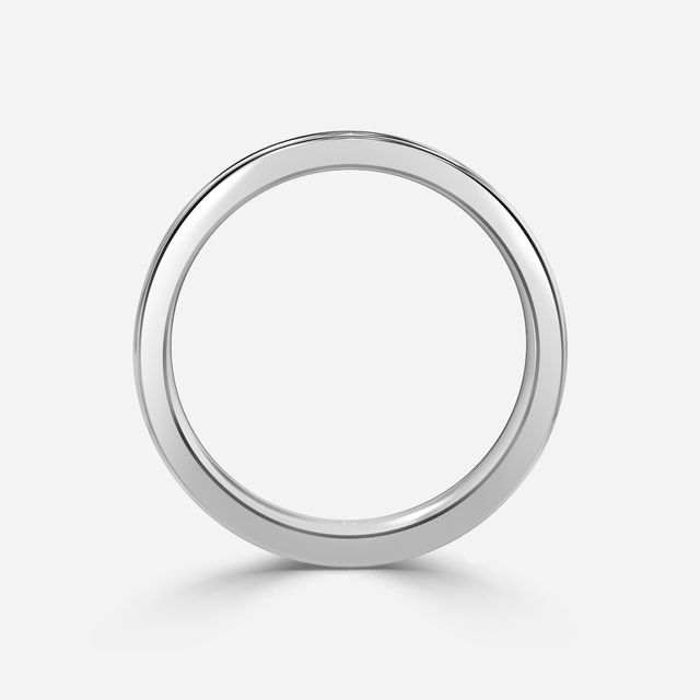 Oliver 5mm White Gold Wedding Ring