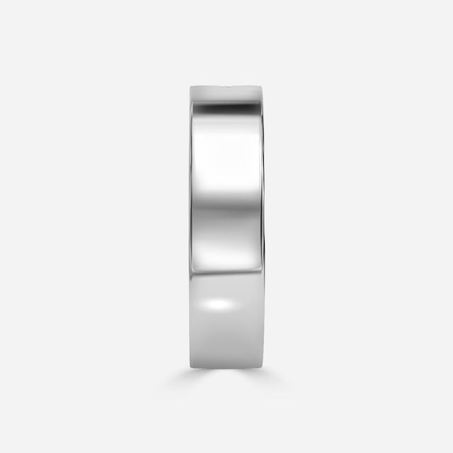 Oliver 5mm White Gold Wedding Ring