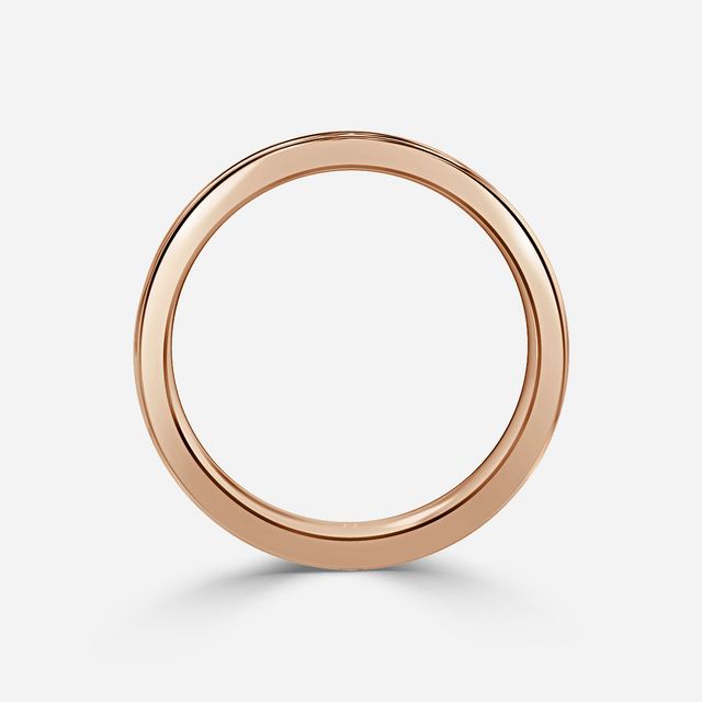 Oliver 6mm Rose Gold Wedding Ring
