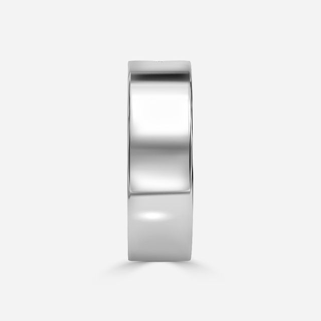 Oliver 6mm White Gold Wedding Ring