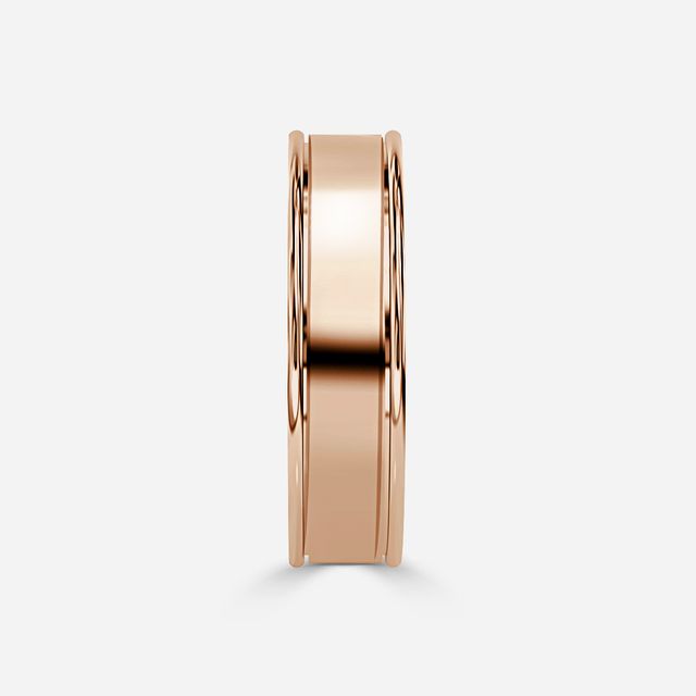 Jordan 5mm Rose Gold Wedding Ring