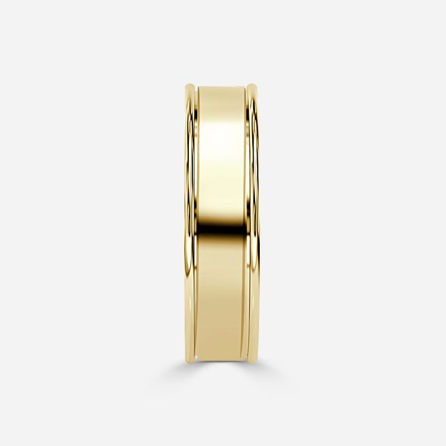 Jordan 5mm Yellow Gold Wedding Ring