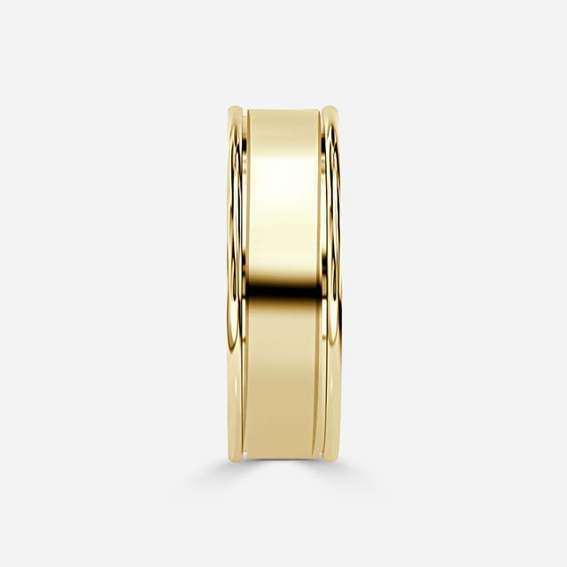 Jordan 6mm Yellow Gold Wedding Ring