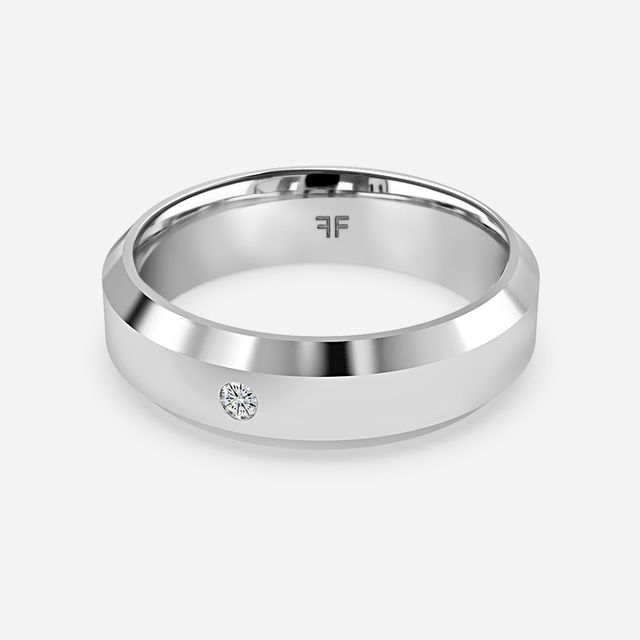Ezra 6mm Platinum Wedding Ring