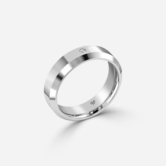 Ezra 6mm Platinum Wedding Ring